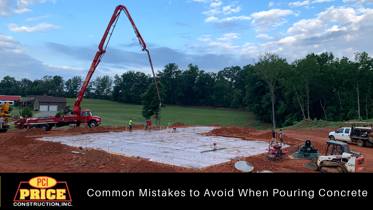 Pouring Concrete